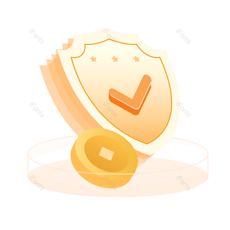 卡通图片,保障元素,安全保障PNG,盾牌免抠素材